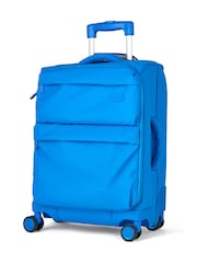 Rock Luggage Blue Juniper Cabin Suitcase - Image 1 of 5