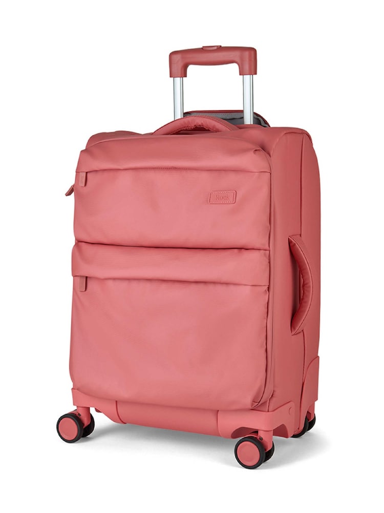 Rock Luggage Orange Juniper Cabin Suitcase - Image 1 of 5 Rock Luggage Orange Juniper Cabin Suitcase - Image 1 of 5