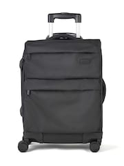 Rock Luggage Black Juniper Cabin Suitcase - Image 2 of 5