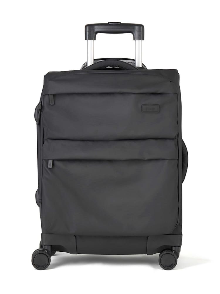 Rock Luggage Black Juniper Cabin Suitcase - Image 2 of 5 Rock Luggage Black Juniper Cabin Suitcase - Image 2 of 5