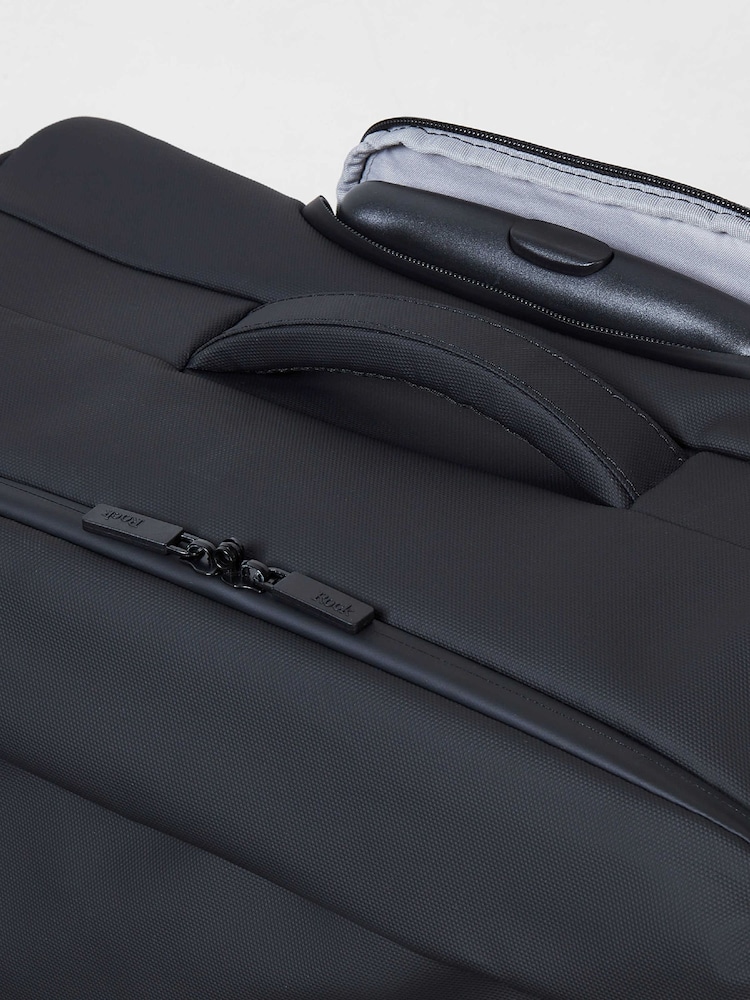 Rock Luggage Black Juniper Cabin Suitcase - Image 5 of 5 Rock Luggage Black Juniper Cabin Suitcase - Image 5 of 5