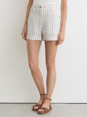 Reiss White/Navy Ashby Short - Image 3 of 6