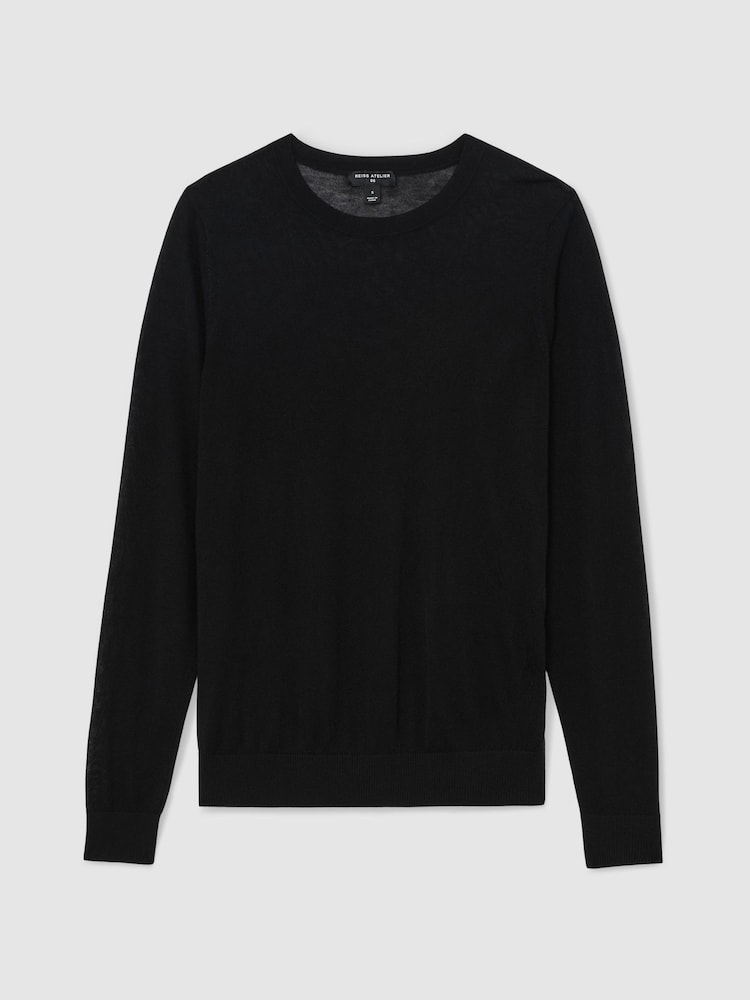 Atelier Lyocell-Cashmere Fine-Knit Jumper - Image 2 of 6