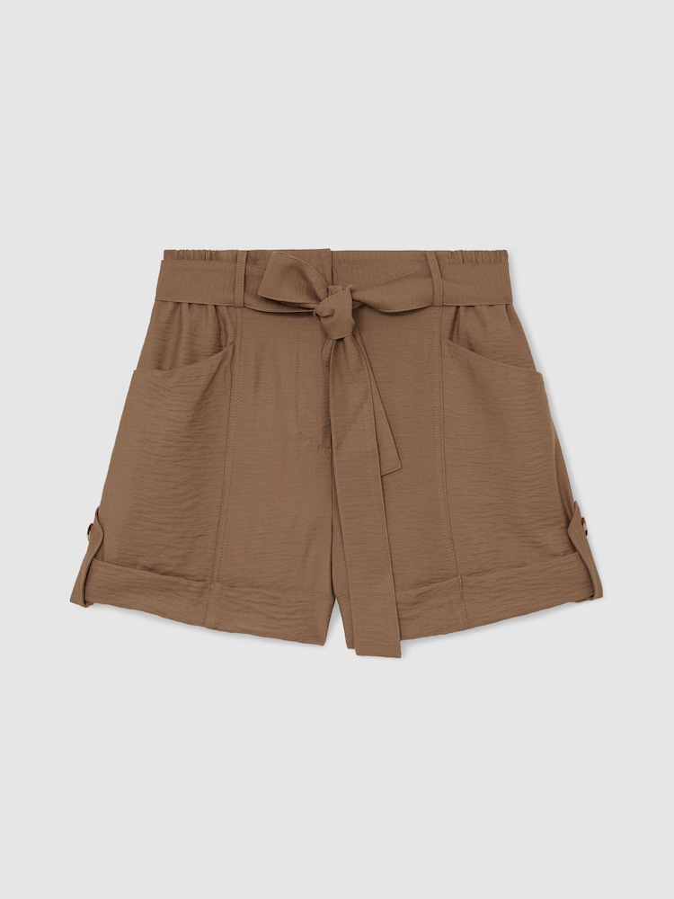 Reiss Avril Belted Button-Tab Short - Bild 2 von 7