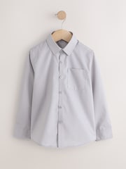 گرے - Long Sleeve School 2 Pack Shirts (3-17yrs) - تصویر 2 از 6