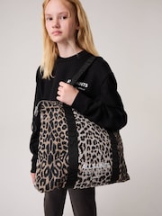 SmallSaints Takaisin kouluun Leopard Underground -logolla varustettu Totes - Kuva 1 / 5