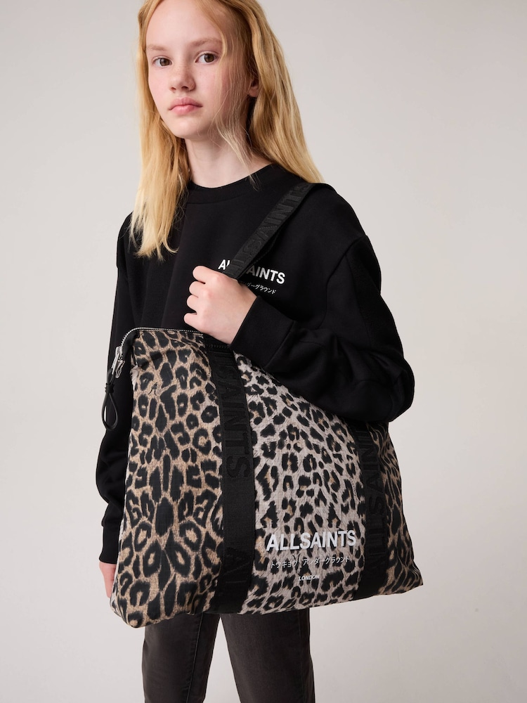 SmallSaints Takaisin kouluun Leopard Underground -logolla varustettu Totes - Kuva 1 / 5 SmallSaints Takaisin kouluun Leopard Underground -logolla varustettu Totes - Kuva 1 / 5