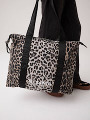 SmallSaints Takaisin kouluun Leopard Underground -logolla varustettu Totes - Kuva 2 / 5
