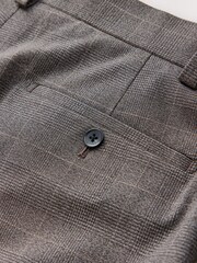 Brun ternet - Slim fit - Elasticated Waist Motionflex Stræk Pæne bukser - Billede 7 af 11