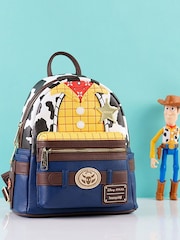 Loungefly Blue Toy Story Woody Mini Backpack - Image 3 of 3