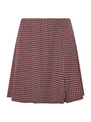 Yours Curve Red Check Mini Skirt - Image 5 of 5