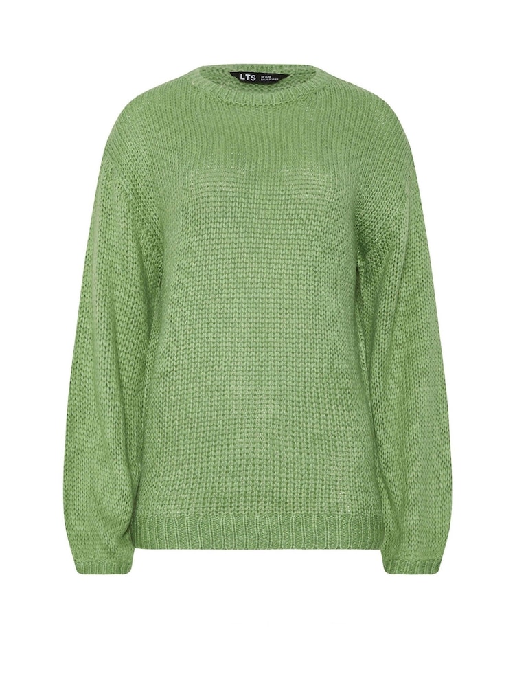 ירוק - Long Tall Sally סוודר עם שרוולי בלון - תמונה 5 מתוך 5 ירוק - Long Tall Sally סוודר עם שרוולי בלון - תמונה 5 מתוך 5