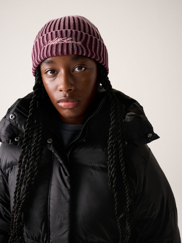 smALLSAINTS Underground Knitted Logo Beanie