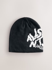 smALLSAINTS Orlando Logo Knitted Beanie - 3 paveikslėlis iš 4