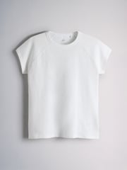 The Set 5 Pack Raglan Sleeve T-Shirts Black/Chocolate Brown/Taupe Brown/Cream/White - Image 10 of 13