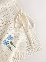 Cream Tank Pointelle Cover-Up - Image 9 of 9