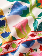 Multi Floral Tie Front Lightweight Jacket - Image 7 of 8