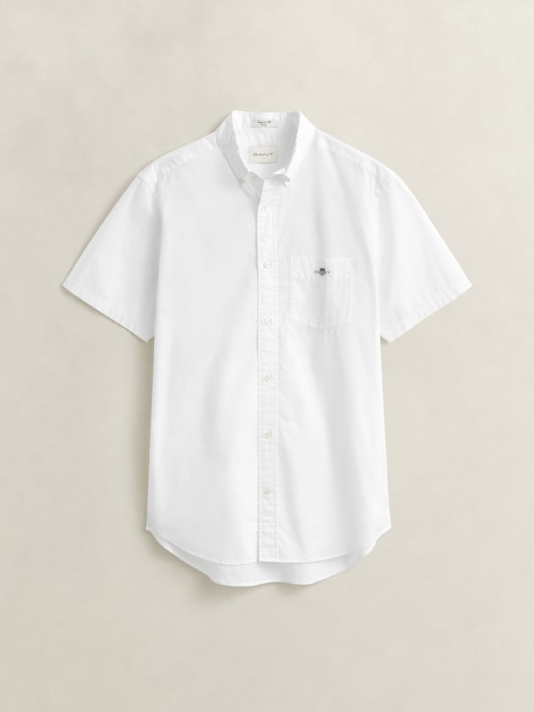 GANT White Classic Poplin Shirt - Image 6 of 6