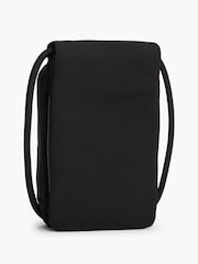 Tommy Hilfiger Black Textile Flap Logo Travel Pouch - Image 2 of 6