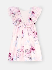 Angel & Rocket White Emillie Print Fill Sleeve Dress - Image 7 of 8