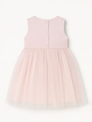 Angel & Rocket Pink Juno Blush Flower Waist Dress - Image 6 of 6