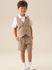 Angel & Rocket Chester Turn Up Suit Shorts - Image 3 of 6