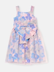 Angel & Rocket Pink Mia Bow Waist Dress - Image 6 of 8