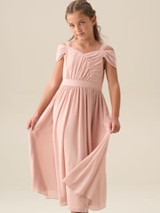 Angel & Rocket Pink Lena Maxi Dress - Image 3 of 8