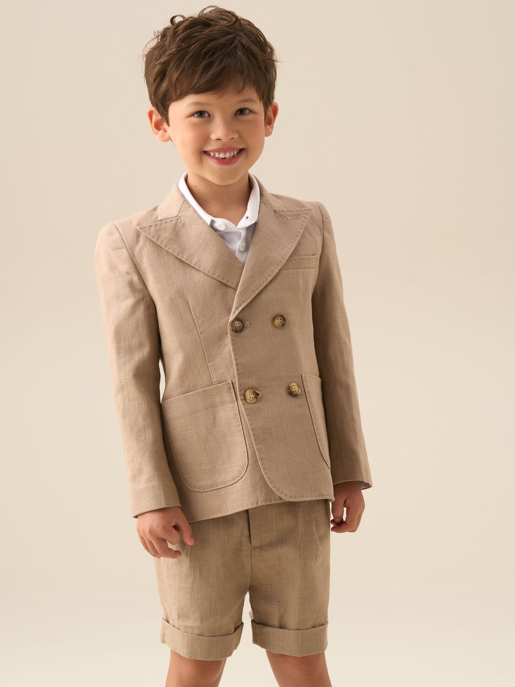 Buy Angel & Rocket Cream Chester Double Breasted Jacket from Next USA