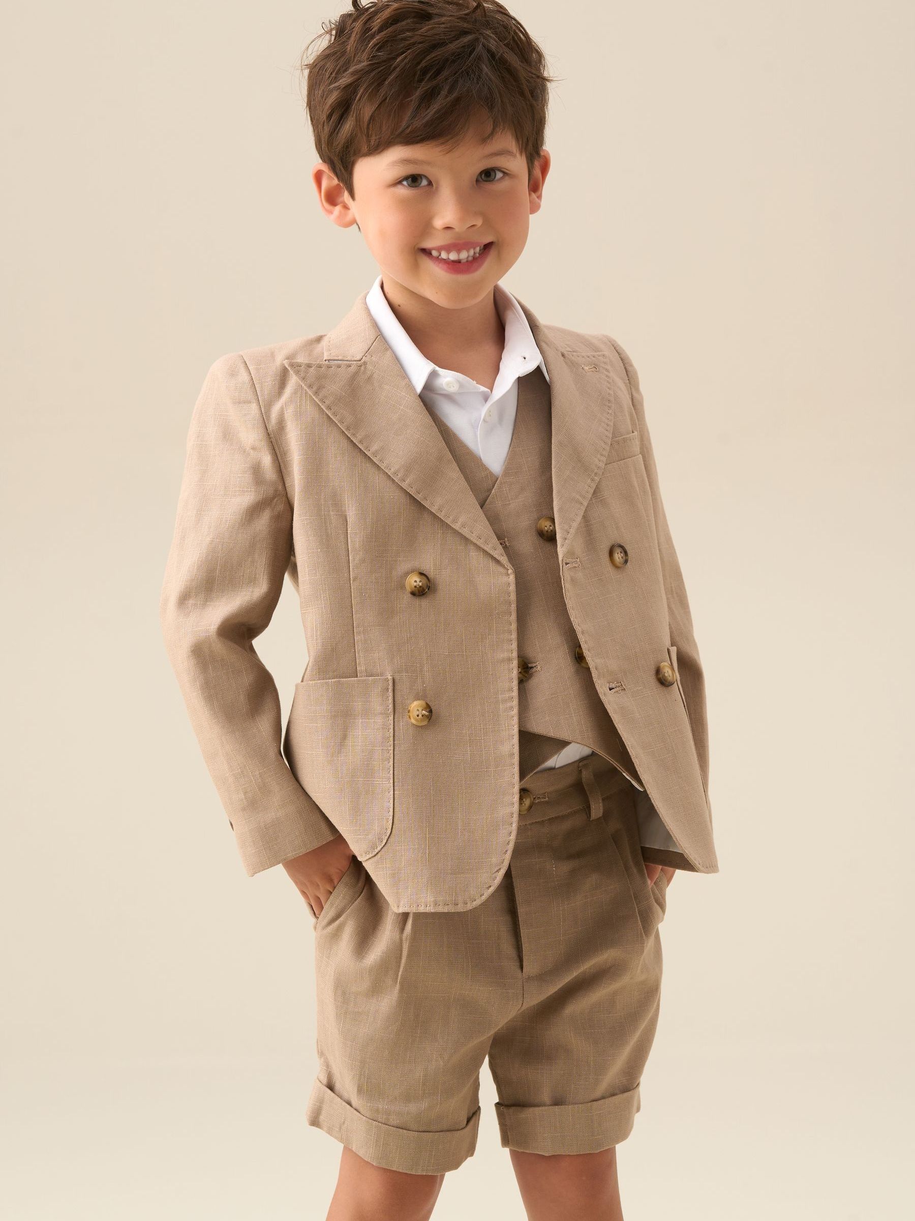 Buy Angel & Rocket Cream Chester Double Breasted Jacket from Next USA