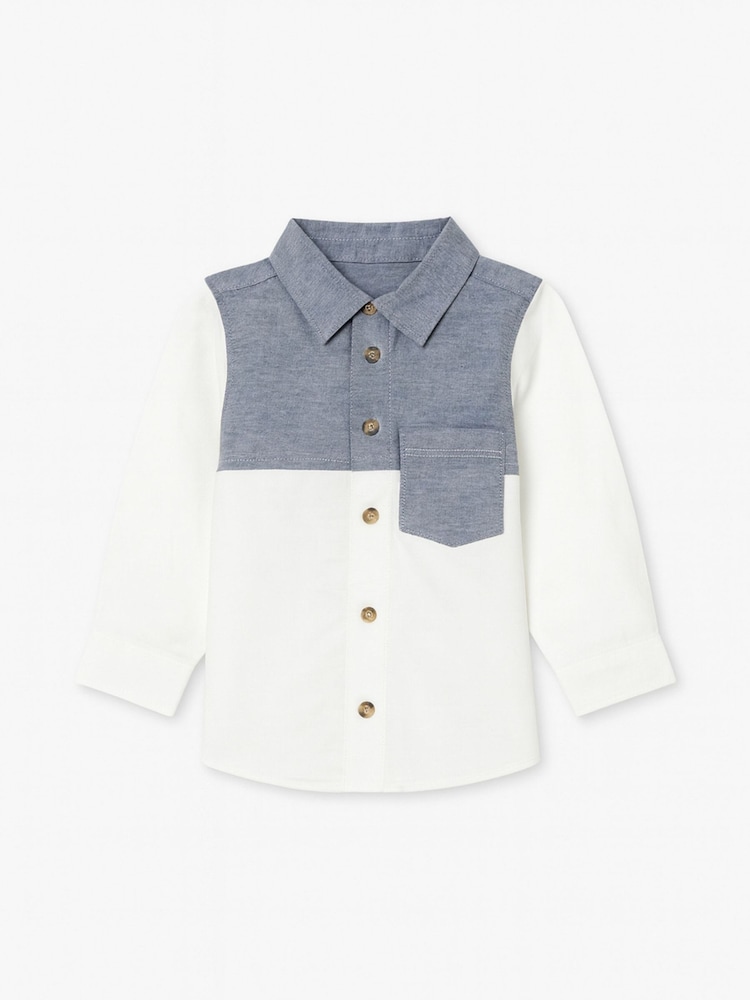 Angel & Rocket Heath Colour Block Oxford Shirt - 圖片 1,共 2 Angel & Rocket Heath Colour Block Oxford Shirt - 圖片 1,共 2
