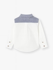 Angel & Rocket Heath Oxford-skjorte med fargeblokker - Bilde 2 av 2