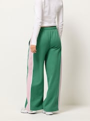 PixieGirl Petite Green Side Stripe Piped Joggers - Image 4 of 5