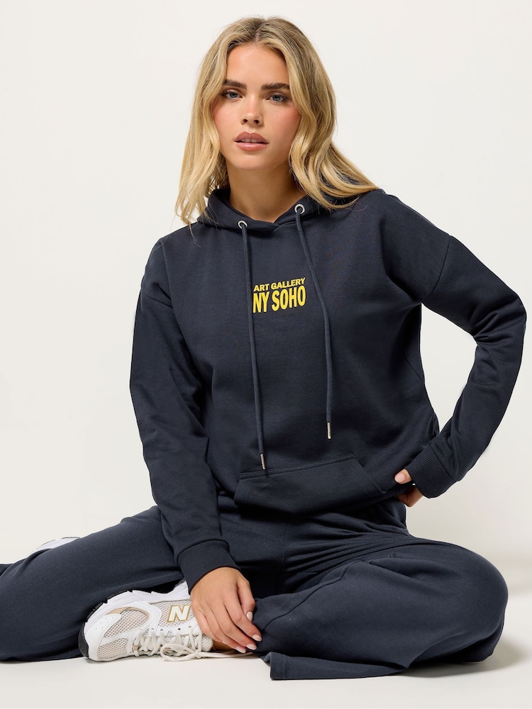 PixieGirl Petite Blue NY Soho Hoodie - Image 1 of 6