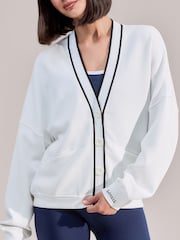 LOVALL White Ultimate Everyday Cardigan - Image 2 of 4