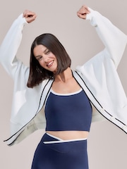 LOVALL White Ultimate Everyday Cardigan - Image 3 of 4