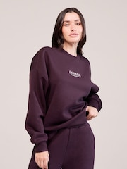 LOVALL Red ALL SZN Oversized Sweatshirt - Image 3 of 5