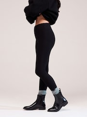 LOVALL Black Winter Leggings - Image 4 of 5