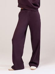 LOVALL Red Wide Leg Joggers - Image 1 of 6