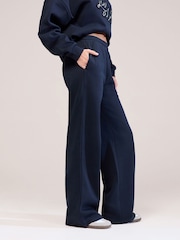 LOVALL Blue Wide Leg Joggers - Image 2 of 5