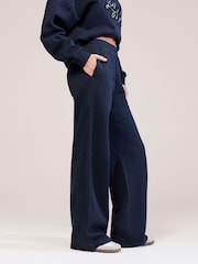 LOVALL Blue Wide Leg Joggers - Image 2 of 5