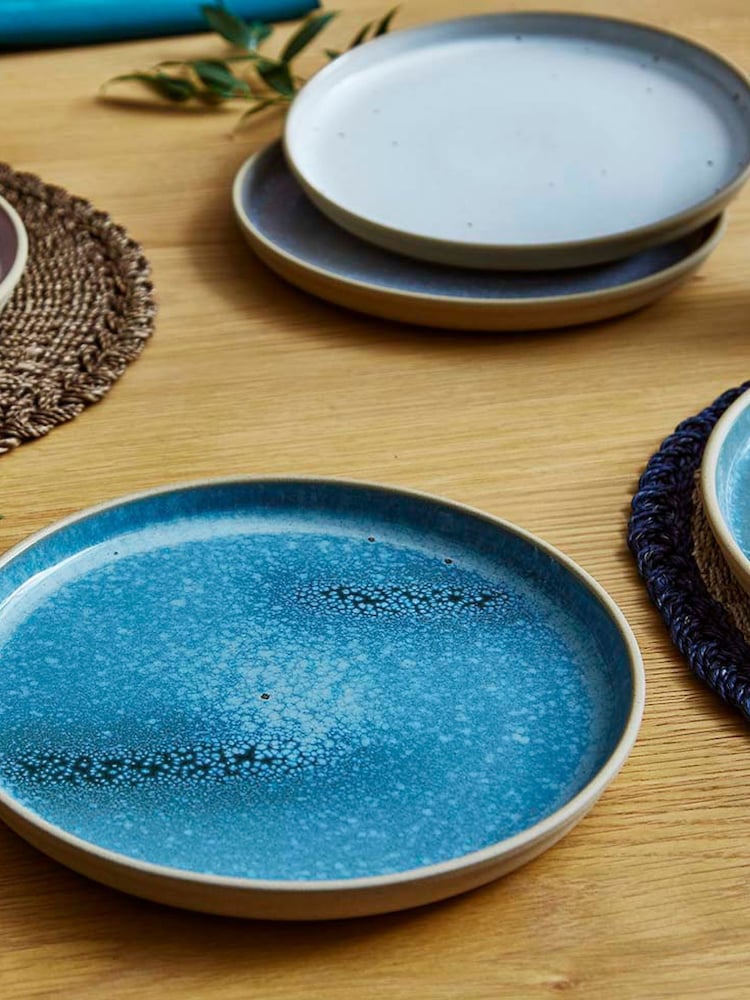 Portmeirion Set of 4 Jade Minerals Side Plates Jade - Image 1 of 6