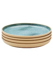 Portmeirion Set of 4 Jade Minerals Side Plates Jade - Image 5 of 6