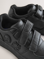 Чорний - Sonic Touch Fastening School Shoes - Image 4 of 7