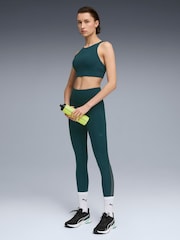Puma Green Shapeluxe High Neck Sports Bra - Image 3 of 5