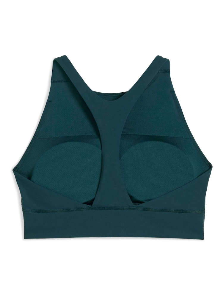 Puma Green Shapeluxe High Neck Sports Bra - Image 5 of 5