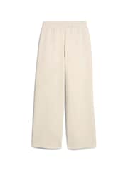 أبيض - Puma Wardrobe Essentials Relaxed Trousers - صورة 4 من 4
