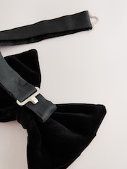 Black Signature Italian Cotton Bow Tie - Image 4 of 4