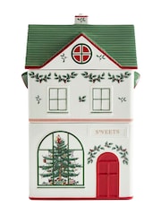 Spode Multi Christmas Tree Village Stacking Canister - Image 2 of 6