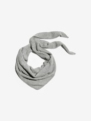 Friends Like These Grey Oversized Brushed Triangle Scarf - Image 4 of 6